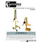 Paragon Pro Manufacturing Solutions 300 lb. Cabinetizer Cabinet Lift 72 Paragon Pro Manufacturing Solutions 300 lb. Cabinetizer Cabinet Lift 72