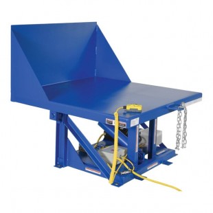 Vestil Efficiency Master Blue Tilt Table with 42 Vestil Efficiency Master Blue Tilt Table with 42