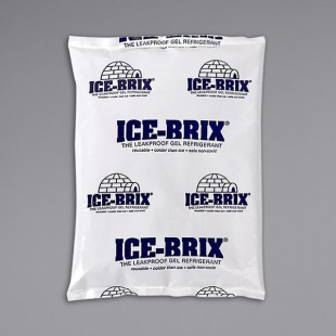 Polar Tech 6 oz. Ice Brix Leakproof Reusable Cold Pack - 96/Case