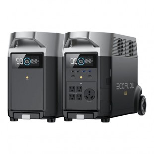 EcoFlow DELTA Pro DELTAPRO-DELTAPROEB-US2 Lithium-Ion Portable Power Station with (2) Extra Batteries EcoFlow DELTA Pro DELTAPRO-DELTAPROEB-US2 Lithium-Ion Portable Power Station with (2) Extra Batteries