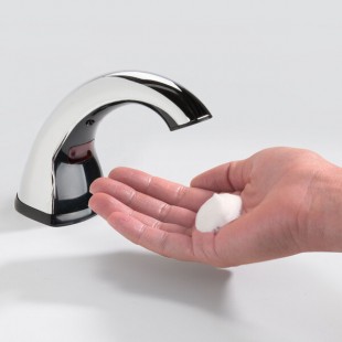 GOJO® 8520-01 CXi Chrome Counter Mount Touchless Hand Soap Dispenser GOJO® 8520-01 CXi Chrome Counter Mount Touchless Hand Soap Dispenser