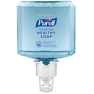 PURELL® 6471-02 CRT Healthy Soap® Professional ES6 1200 mL Naturally Clean Foaming Hand Soap - 2/Case PURELL® 6471-02 CRT Healthy Soap® Professional ES6 1200 mL Naturally Clean Foaming Hand Soap - 2/Case