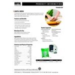 Kutol 2027 Health Guard 1000 mL Boxless Bag-In-Box Gentle Green Lotion Soap - 10/Case