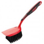 Libman 54 White Short Handle Utility Brush - 6/Pack Libman 54 White Short Handle Utility Brush - 6/Pack