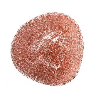 3M Scotch-BriteTM 7100154158 Copper-Coated Scrubber - 3/Pack