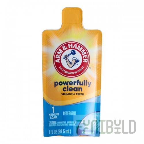 Arm & Hammer® 1 oz. Clean Burst Liquid Laundry Detergent - 50/Case