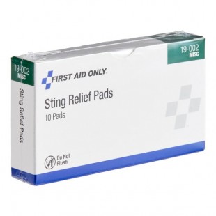 First Aid Only 19-002-001 Sting Relief Wipe - 600/Case First Aid Only 19-002-001 Sting Relief Wipe - 600/Case