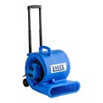Lavex 3-Speed Compact Air Mover with Telescoping Handle, Wheels, and GFCI Power Outlets - 3/4 hp, 1,400 CFM Lavex 3-Speed Compact Air Mover with Telescoping Handle, Wheels, and GFCI Power Outlets - 3/4 hp, 1,400 CFM