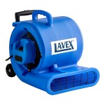 Lavex 3-Speed Compact Air Mover with Telescoping Handle, Wheels, and GFCI Power Outlets - 3/4 hp, 1,400 CFM Lavex 3-Speed Compact Air Mover with Telescoping Handle, Wheels, and GFCI Power Outlets - 3/4 hp, 1,400 CFM