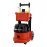 NaceCare Solutions Latitude NBV 290NX K-913081-C 3.5 Gallon Lithium-Ion Cordless Brushless Canister Vacuum with Storage Caddy and AST2 Combination Floor Toolkit - 36V