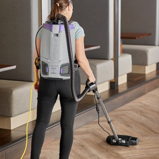 ProTeam GoFit® 6 PH 107769 6 Qt. Backpack Vacuum with 103224 Commercial Power Nozzle Kit - 120V ProTeam GoFit® 6 PH 107769 6 Qt. Backpack Vacuum with 103224 Commercial Power Nozzle Kit - 120V