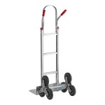 Lavex 440 lb. Aluminum Stair Climber Hand Truck with 