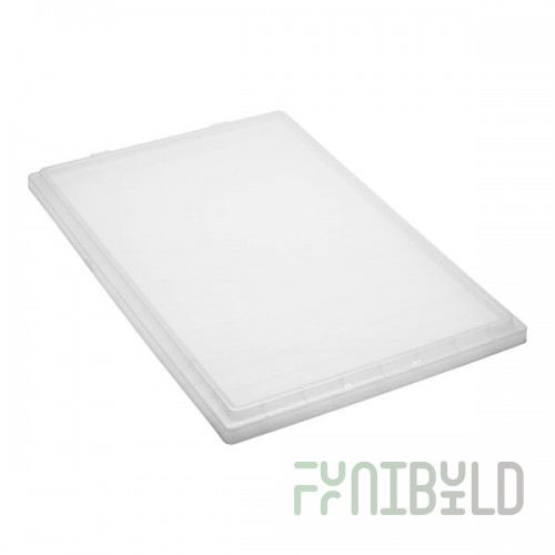 Quantum LID301CL Clear Lid for SNT300CL Stack and Nest Tote