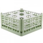 Vollrath 52315 Signature Half-Size Light Green Glass Rack Riser Vollrath 52315 Signature Half-Size Light Green Glass Rack Riser