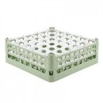 Vollrath 52315 Signature Half-Size Light Green Glass Rack Riser Vollrath 52315 Signature Half-Size Light Green Glass Rack Riser