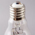 Satco S5831 250 Watt Cool White Clear Finish Metal Halide HID Light Bulb (ED28)