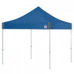 E-Z Up END3ABK15KRB Endeavor Instant Shelter 10' x 15' Royal Blue Canopy with Matte Black Frame