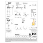 Aura Decor ADGLASS-30240B 42 5/8
