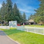 Mod-Fence Mod-Picket 6' White Picket Fence Panel Mod-Fence Mod-Picket 6' White Picket Fence Panel