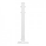 Mod-Fence Mod-Picket 6' White Picket Fence Panel Mod-Fence Mod-Picket 6' White Picket Fence Panel