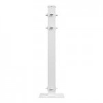 Mod-Fence Mod-Picket 6' White Picket Fence Panel Mod-Fence Mod-Picket 6' White Picket Fence Panel