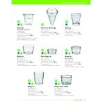 Solia 15.2 oz. Clear PET Plastic Cone Cup with Dome Lid - 300/Case