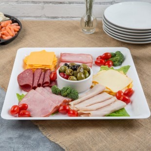 Fineline SQ4616.WH Platter Pleasers 16