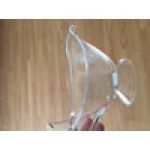 Fineline Platter Pleasers 3700-CL 16.9 oz. Clear Plastic Gravy / Sauce Boat