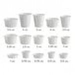Genpak W400F Harvest Paper 4 oz. White Paper Souffle / Drinking Cup - 2,500/Case Genpak W400F Harvest Paper 4 oz. White Paper Souffle / Drinking Cup - 2,500/Case