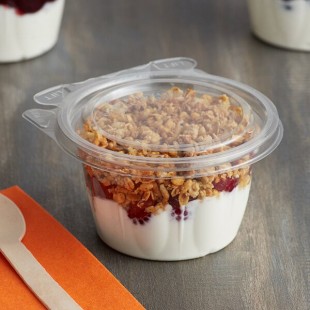 Dart SafeSeal 8 oz. Tamper-Resistant, Tamper-Evident Snack Cup with Flat Lid - 272/Case Dart SafeSeal 8 oz. Tamper-Resistant, Tamper-Evident Snack Cup with Flat Lid - 272/Case