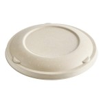 World Centric Fiber Compostable Lid for 32 oz. Wide Fiber Take-Out Bowl - 300/Case