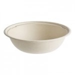 World Centric Fiber Compostable Lid for 32 oz. Wide Fiber Take-Out Bowl - 300/Case