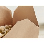 New Roots Kraft PLA-Lined Compostable #8 Take-Out Container 6