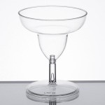 Fineline Tiny Temptations 6402-CL 2 oz. Tiny Toasts 2-Piece Clear Plastic Cup - 120/Case