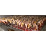 Fineline Tiny Temptations 6402-CL 2 oz. Tiny Toasts 2-Piece Clear Plastic Cup - 120/Case