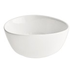 Acopa Nova 8.5 oz. Cream White Tall Coupe Stoneware Bowl / Bouillon Cup - Sample Acopa Nova 8.5 oz. Cream White Tall Coupe Stoneware Bowl / Bouillon Cup - Sample