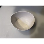 Acopa Nova 8.5 oz. Cream White Tall Coupe Stoneware Bowl / Bouillon Cup - Sample Acopa Nova 8.5 oz. Cream White Tall Coupe Stoneware Bowl / Bouillon Cup - Sample