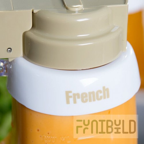 TableCraft CB2 Imprinted White Plastic 