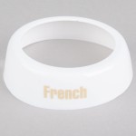 TableCraft CB2 Imprinted White Plastic TableCraft CB2 Imprinted White Plastic