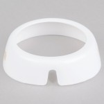 TableCraft CB2 Imprinted White Plastic TableCraft CB2 Imprinted White Plastic