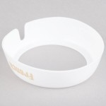 TableCraft CB2 Imprinted White Plastic TableCraft CB2 Imprinted White Plastic