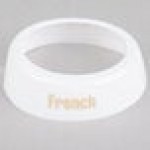 TableCraft CB2 Imprinted White Plastic TableCraft CB2 Imprinted White Plastic