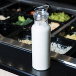 Cal-Mil 3300-28 28 oz. Polycarbonate Salad Dressing and Juice Bottle