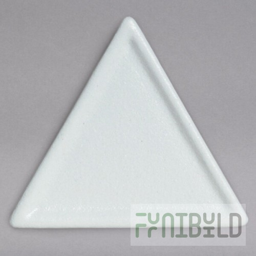 G.E.T. Enterprises DT201-MOD-WW Bugambilia Smooth MOD Finish White Resin-Coated Aluminum 6