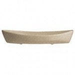 G.E.T. Enterprises BT031YW Bugambilia 6.9 Qt. Classic Textured Finish Yellow Resin-Coated Aluminum Deep Boat