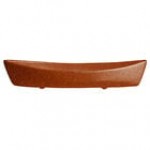 G.E.T. Enterprises BT031YW Bugambilia 6.9 Qt. Classic Textured Finish Yellow Resin-Coated Aluminum Deep Boat