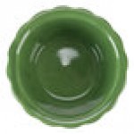 CAC RMK-F2G Festiware 2 oz. Green China Floral Ramekin - 48/Case