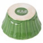 CAC RMK-F2G Festiware 2 oz. Green China Floral Ramekin - 48/Case