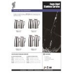 Service Ideas 50.7 oz. Chrome Finish Stainless Steel Foam-Insulated Pitcher with Lid WP15CH Service Ideas 50.7 oz. Chrome Finish Stainless Steel Foam-Insulated Pitcher with Lid WP15CH