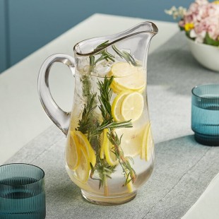 Libbey 1787724 Atlantis 73 oz. Glass Pitcher - 6/Case Libbey 1787724 Atlantis 73 oz. Glass Pitcher - 6/Case
